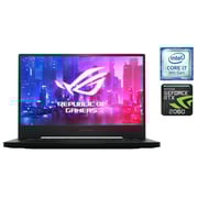 Asus ROG Zephyrus M GU502GV-AZ106T Gaming Laptop - Core i7 2.6GHz 16GB 512GB 6GB Win10 15.6inch Black English/Arabic Keyboard