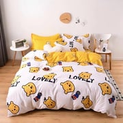 Single Size Bedding Set Of 4pcs Bear Design