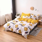 Single Size Bedding Set Of 4pcs Bear Design