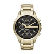 Armani Exchange Gold Stainless Steel Men Watch AX2137