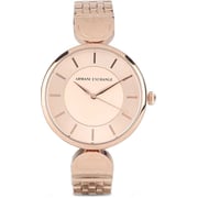 Armani Exchange Brooke Rose Gold Stainless Steel Women Watch AX5328