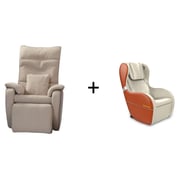 Isukoshi La Sofa+ISMIRO001825 Massage Chair ISLS9