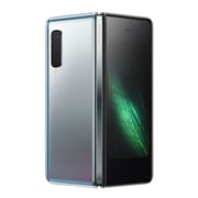 هاتف سامسونج جالاكسي فولد سعة 512 جيجا بايت باللون الفضي 4G SMF900F