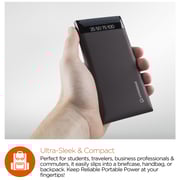 HyperGear Universal Dual USB Portable LED Power Bank 12000mAh