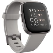 Fitbit FB507GYSR Versa 2 Smartwatch Stone/Mist Grey Aluminum