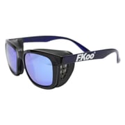 F.KOO, Detachable Eye-Shield Sunglasses Dark Navy