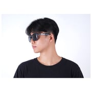 F.KOO, Detachable Eye-Shield Sunglasses Dark Navy