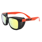 F.KOO, Detachable Eye-Shield Sunglasses Deep Orange