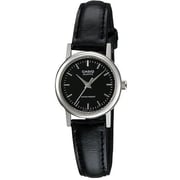Casio Black Leather Women Watch LTP-1095E-1ADF