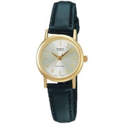Casio Black Leather Women Watch LTP-1095Q-7A