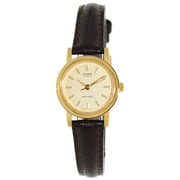 Casio Dark Brown Leather Women Watch LTP-1095Q-9A