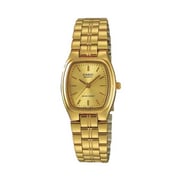 Casio gold cheap watch for ladies