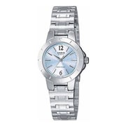 Casio Silver Stainless Steel Women Watch LTP-1177A-2ADF