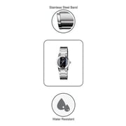 Casio Silver Stainless Steel Women Watch LTP-1230D-1CDF