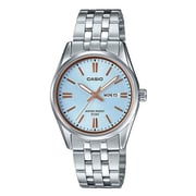Casio Silver Stainless Steel Women Watch LTP-1335D-2AVDF