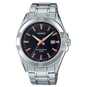 Casio Silver Stainless Steel Men Watch MTP-1308D-1A2VDF