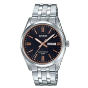 Casio Silver Stainless Steel Men Watch MTP-1335D-1A2VDF