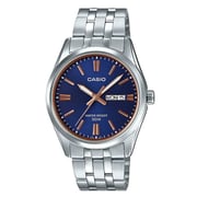 Casio Silver Stainless Steel Men Watch MTP-1335D-2A2VDF