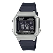 Casio Black Resin Unisex Watch W-217HM-7BVDF