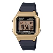 Casio Black Resin Unisex Watch W-217HM-9AVDF