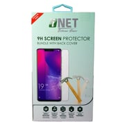 Inet Tempered Glass With Back Cover Samsung A30s