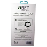 Inet Tempered Glass With Back Cover Samsung A30s
