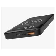 Inet Wireless Power Bank 10000mAh with QC and PD Charging Black