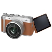Fujifilm X-A7 Mirrorless Digital Camera Camel with 15-45mm F3.5-5.6 Lens