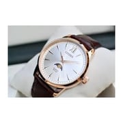 Citizen Moon Phase Brown Leather Men Watch AK5003-05A