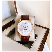 Citizen Moon Phase Brown Leather Men Watch AK5003-05A
