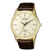 Citizen Brown Leather Men Watch BI5002-14A