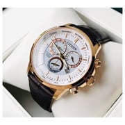 Citizen Eco-Drive Brown Leather Men Watch BL8153-11A