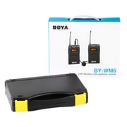 Boya BY-WM6 48-Channel UHF Wireless Microphone System