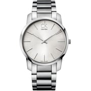 Calvin Klein City Silver Stainless Steel Men Watch K2G211-26