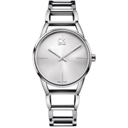 Calvin Klein Stately Silver Stainless Steel Women Watch K3G231-26