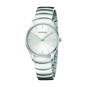 Calvin Klein Classic Silver Stainless Steel Unisex Watch - K4D221-46