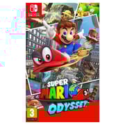 Nintendo Switch 32GB Neon Blue/Red Middle East Version + Extended Battery + SuperMario Odyssey + 1 Game + Accessory