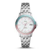 Fossil FB-01 Silver Stainless Steel Women Watch ES4741