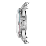 Fossil FB-01 Silver Stainless Steel Women Watch ES4741