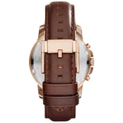 Fossil Grant Brown Leather Men Watch FS4991IE