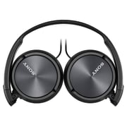 Sony MDR-ZX310AP On-Ear Headphone Black + Sony MDR-EX155APB In-Ear Headset Black
