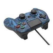 Snakebyte Game:Pad Wired PS4 Controller With 3m Cable - Blue Camoflage