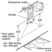 Bosch Built-In Hood DWP64CC50Z