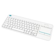 Logitech K400 Plus Wireless Keyboard With Touchpad White