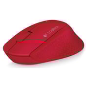 Logitech M330 Wireless Mouse Silent Plus Red