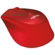 Logitech M330 Wireless Mouse Silent Plus Red