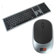 2B KB306 Wireless Keyboard & Mouse Grey/Black