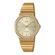 Casio Timepieces Gold Stainless Steel Men Watch MQ-24G-9