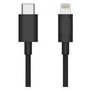 Smart Type C To Lightning 12W Fast Charging Cable 1.5m Black