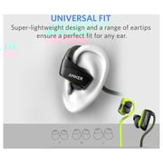 Anker SoundBuds Sport NB10 Bluetooth Headphone Black/Green A3260HM2